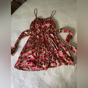 Vintage f21 floral skater dress